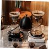 SHERCHPRY 1pc Stainless Coffee Dripper Stand Elegant Black Filter Cup Holder for Brewing Hand Drip Rack for Coffee Easy to Clean and Use view 4