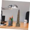 Hoement Elegant Egypt Obelisk Sculpture Large Resin Artware Home Tabletop Adornment view 4