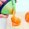 2 in 1 Spiral Funnel Flower Roller - Carrot Grater and Flower Roller, Carrot Cookie Cutter, Spiralizer Kitchen Gadget, Vegetable Shredder for Decorative Use (B-1PCS) view 4