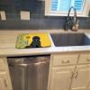 Caroline's Treasures WDK5444DDM Summer Sunflowers Black Newfoundland Dish Drying Mat Absorbent Dish Drying Mat Pad for Kitchen Counter Dish Drainer Mat for Countertop, 14 x 21", Multicolor view 3