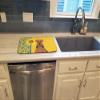 Caroline's Treasures WDK5314DDM Summer Sunflowers Grizzle and Tan Airedale Terrier Dish Drying Mat Absorbent Dish Drying Mat Pad for Kitchen Counter Dish Drainer Mat for Countertop, 14 x 21", Multicol view 3