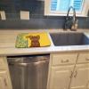 Caroline's Treasures WDK5355DDM Summer Sunflowers Longhaired Chocolate and Tan Chihuahua Dish Drying Mat Absorbent Dish Drying Mat Pad for Kitchen Counter Dish Drainer Mat for Countertop, 14 x 21", Mu view 3