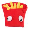 Parliky 1Pc French Fry Cap Kids Playset Kidcraft Playset Wedding Headband French Fries Costume Cosplay Hat Child Toy Halloween view 1