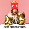 Parliky 1Pc French Fry Cap Kids Playset Kidcraft Playset Wedding Headband French Fries Costume Cosplay Hat Child Toy Halloween view 4