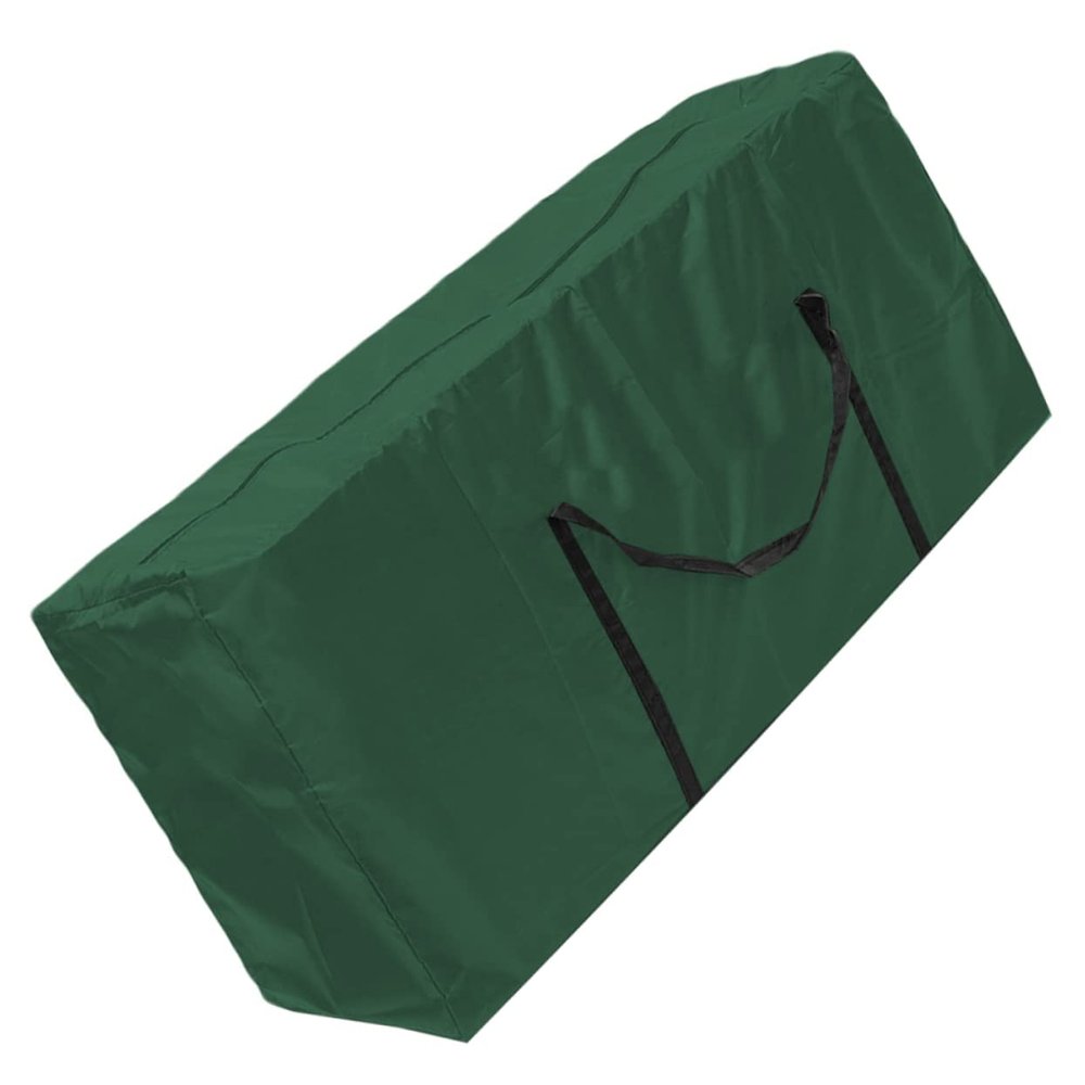 Yardenfun 1pc Furniture Storage Bag Portable Oxford Cloth Pouch for Cushions Dust Organizer for Outdoor Furniture Foldable Airtight