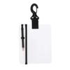 Tyenaza Diving Dive Writing Slate, 6'' x 5'' Underwater Writing Dive Slate Board with Swivel Clip and Pencil for Water Sports Diving Swimming view 1