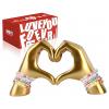 Gold Decor for Singer Fans Lover Merch Heart Hands Sculpture, Home Decor Living Room Accent Decor Love Statue for Bedroom Bookshelf Coffe Table Aesthetics Decorations Gifts for Women Mom Girlfriend view 1