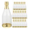 Gadpiparty Mini Bottle Candy Holders Clear Bottle Shaped Candy Containers for Wedding Birthday Party Decor Shower Favors Holiday Gift Storage Reusable 4.52 X 1.57 X 1.57 in view 1