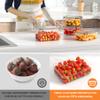 40 PCS Food Storage Containers with Lids Airtight (20 Containers & 20 Lids), Plastic Storage Meal Prep Container-Stackable 100% Leakproof & Microwave Organization and Storage Sets, Lunch Containers view 4