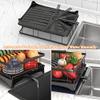 Dish Drying Rack, Dish Rack with Extra Drying Mat, 2-Tier Dish Racks for Kitchen Counter, Kitchen Gadgets with Drainboard & Utensil Hooks, Kitchen Organization & Decor, Gifts for Women & Men view 3