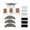 Luxuypon Replacement Mop Pads Dust Bags Compatible with Laresar L6 Pro Ultenic T10 Robot Vacuum Cleaner view 1