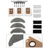 Luxuypon Replacement Mop Pads Dust Bags Compatible with Laresar L6 Pro Ultenic T10 Robot Vacuum Cleaner view 2