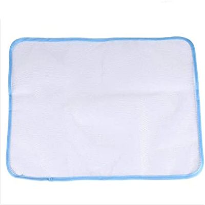 3 Pieces Protective Ironing Scorch-Saving Mesh Pressing Pad Mesh Cloth, No Melt Pressing Cloth for Easy Ironing and Protection,16x24 Deft Processed