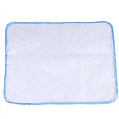3 Pieces Protective Ironing Scorch-Saving Mesh Pressing Pad Mesh Cloth, No Melt Pressing Cloth for Easy Ironing and Protection,16x24 Deft Processed