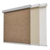 Tonature Free-Stop Cordless Shades with Valance, Natural Woven Cordless Blinds, Room Darkening Roller Shades for Home, Roller Window Shades, Door Blinds for Windows, Brown, 61.5" W x 78" H view 1