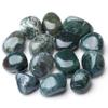 MAIBAOTA Moss Agate Stones Bulk Tumbled Crystals Polished Stones Natural Gemstones Decorative Stones for Vase view 1