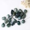MAIBAOTA Moss Agate Stones Bulk Tumbled Crystals Polished Stones Natural Gemstones Decorative Stones for Vase view 2