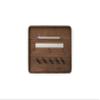 Oakywood Handcrafted Wooden Catchall Tray - Wooden Desk Organiser - Made in The EU - Natural Wood Desktop Storage - Customizable in 3 Sizes - Natural Walnut - 24x20 cm (9.4"x7.9") view 1