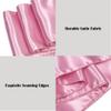 Maiangel Classic Satin Chair Sashes - 50pcs Wedding Party Events Banquet Chair Cover Decoration (Pink) view 3