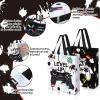 Sweetude 30 Pcs Video Game Gift Bag with Handle Game Party Supplies Reusable Gaming Non Goody Bag, 2 Styles(Black, White) view 3