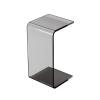 AoForce Clear Acrylic End Table with Rounded Edges | Perfect Waterfall End Tables for Living Room, Night Stands for Bedrooms, Console Tables for Entryway & Modern Occasional Tables (Size : 60CM) view 1