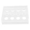 3Pcs Coffee Capsule Filling Tool Kits, Capsule Refill Tool with 12 Holes Coffee Capsules Holder Rack, Filling Cover Helper and Reusable Coffee Tamper, Portable Acrylic Coffee Accessory view 1