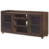 BOWERY HILL Modern/Contemporary Wood Mahogany 70" TV Stand view 1