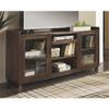 BOWERY HILL Modern/Contemporary Wood Mahogany 70" TV Stand view 2