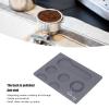 8.7x11.8in Coffee Tampers Mat, Portable PVC Polished Back Coffee Tamping Pad, Prevent Skid Tamper Station Mat for Bar, Cafe, Home, Compact Countertop Accessories(Gray) view 4