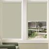 100% Blackout Roller Window Shades- Cordless Room Darkening Blinds, Door Shade with Thermal Insulated Bedroom Shades UV Rays Blocking, 30" W x 60" H Beige, Safety for Home view 2