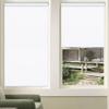 100% Blackout Roller Window Shades- Cordless Room Darkening Blinds, Door Shade with Thermal Insulated Bedroom Shades UV Rays Blocking, 51 "W x 60" H White, Safety for Home view 2