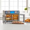 Emeril Lagasse Dual Zone 360 Air Fryer Oven Combo with French Door, 25 QT Extra Large, Cook Two Foods in Different Ways, Up to 60% Faster from Frozen to Finish view 3