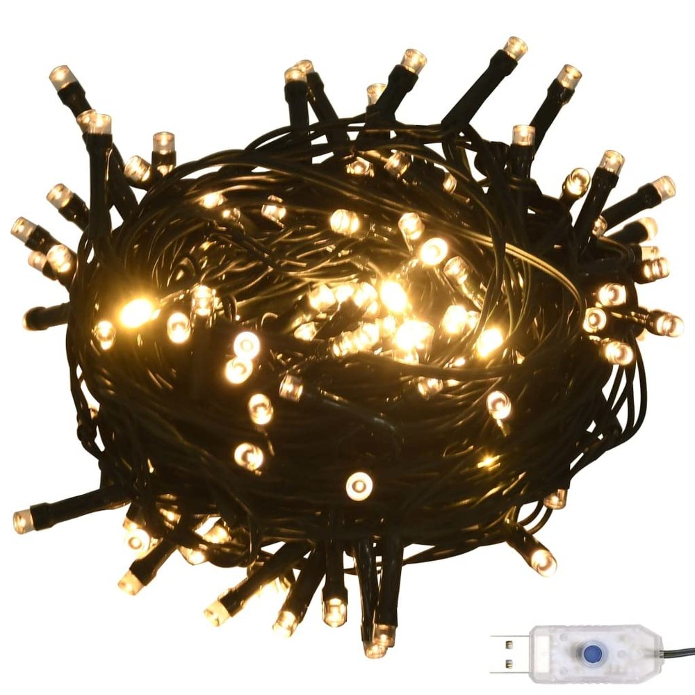 CUMYZO 120 Piece Christmas Ball Set with Peak and 300 LEDs Gold&Bronze 1.41kg/3.1ib Christmas Lighting