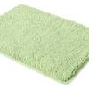 Yeaban Chenille Seafoam Green Bathroom Rug 24"x36", Non-Slip Rubber Backing view 1