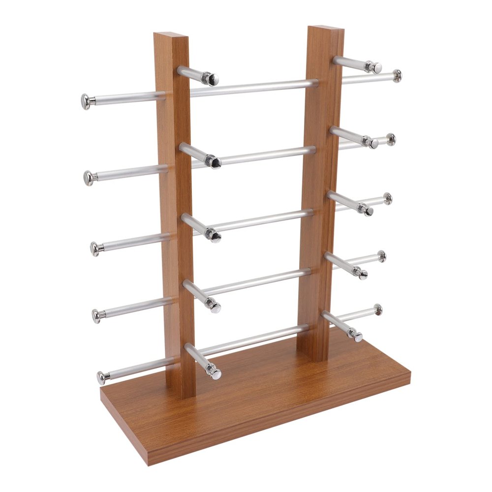 VILLFUL Sunglasses Display Rack Capacity Eyeglasses Holder for Home Store Materials Stable Base Space-saving Design for Organizing Sunglasses and Glasses