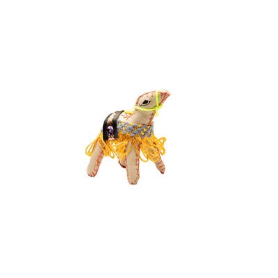 Discoveries Egyptian Imports Camel Figurine - Stuffed Faux Leather - Ancient Egypt Figurine Gift - Assorted Colors - Made in Egypt