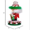 Kurt Adler 15-Inch Hollywood Nutcrackers Red, White and Green Candy Tower Hat Nutcracker view 4