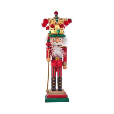Kurt Adler 17.5-Inch Hollywood Mardi Gras King Nutcracker