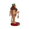 Wizard of Oz Kurt Adler 10-Inch Cowardly Lion Nutcracker, Brown view 2