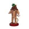 Wizard of Oz Kurt Adler 10-Inch Cowardly Lion Nutcracker, Brown view 3