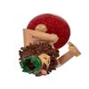 Wizard of Oz Kurt Adler 10-Inch Cowardly Lion Nutcracker, Brown view 4