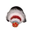 Kurt Adler 18-Inch Hollywood Nutcracker Mouse King - Red and Black Glittered Gemstone Accents by Holly Adler view 4