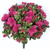 SilksAreForever 12" Artificial Azalea Flower Bush -Beauty (Pack of 6) view 1