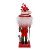 Kurt Adler 10-Inch Hollywood Black Nutcracker with Santa Hat view 3