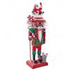 Kurt Adler 10-Inch Hollywood Black Nutcracker with Santa Hat view 4