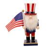 Kurt Adler 9-Inch Patriotic Gnome Nutcracker view 1