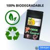 trash smell buster Trash Can Cover Odor Eliminating Bag with Elastic Rubber Band Lemon Scented Durable Effective Chemical Free 45 Gallon Size 1 Cover view 4