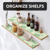 FIFTY FEET 12X120 Inch Shelf Liner for Kitchen Cabinets, PVC Drawer Liner for Dresser Non-Slip Bathroom, Non-Adhesive Cabinet Liner Washable (Green Flower)(5 Roll) view 2