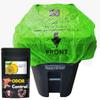 trash smell buster 32 Gallon Trash Can Cover Odor Eliminating Bag with Elastic Band Lemon Scented Durable Chemical Free 1 Cover view 1