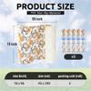 FIFTY FEET 18X96 Inch Shelf Liner for Kitchen Cabinets, PVC Drawer Liner for Dresser Non-Slip Bathroom, Non-Adhesive Cabinet Liner Washable (Yellow Floral)(5 Roll) view 3